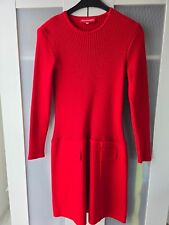 ALAIN MANOUKIAN Robe à manches longues rouge vif Taille 1