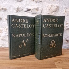 ANDRE CASTELOT LOT 2 LIVRES NAPOLEON BONAPARTE PERRIN - 1967