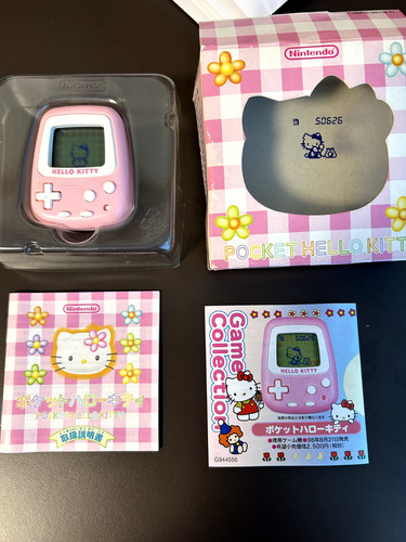 Nintendo pocket hello - nintendo, kitty