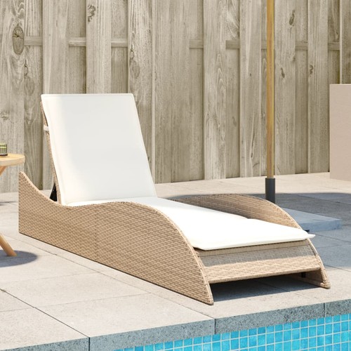 Chaise longue avec coussins - chaise,