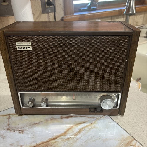 Vintage sony icf 9640w fm - sony, am/fm