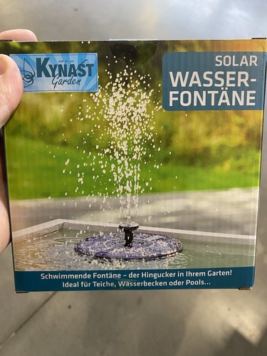 Fontaine eau solaire - fontaine,