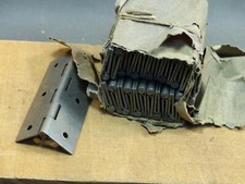 Lot 4 petites charnières de portes de placard ou meuble ancien pour restauration