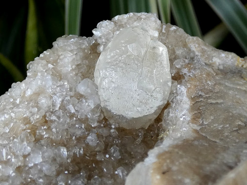 Druse cristaux calcite diamant - druse,