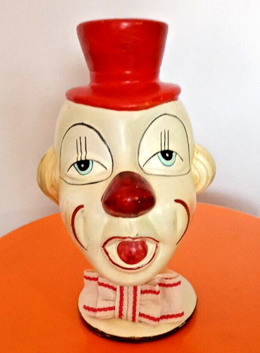 Tête clown tirelire - de, clown,