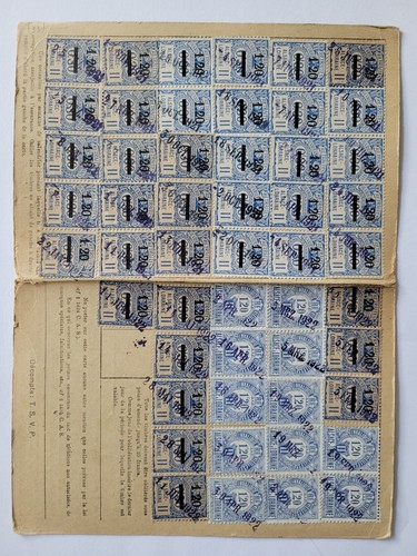 Timbres socio postaux - (33),