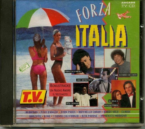 Rare forza italia claude - forza, cd