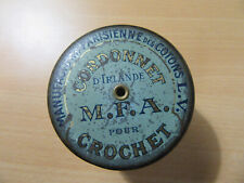 mercerie ancienne belle petite boite dévidoir Fil Manufacture Paris LV  bon état