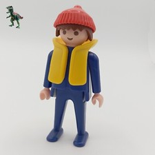 Playmobil flotteur bateau garde-côtes vintage garde-côtes équipage 3599