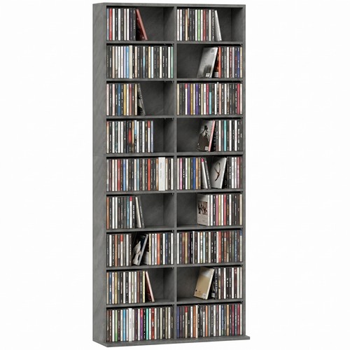 HOMCOM Rangements pour CD et