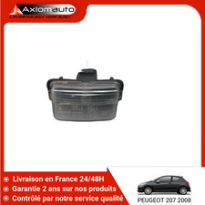 ?? ECLAIREUR PLAQUE DE POLICE GAUCHE PEUGEOT 207 2006-2013 ➤6340A3 ♻️