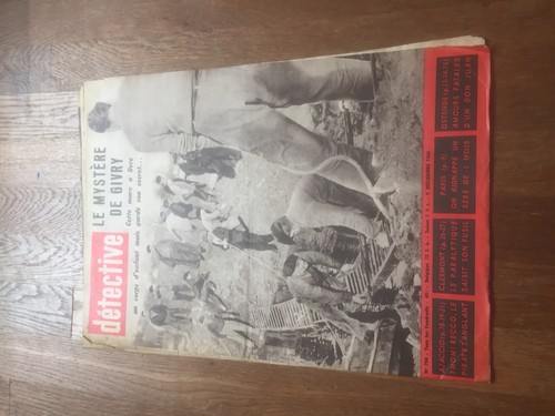 Journal detective 754 givry - journal,