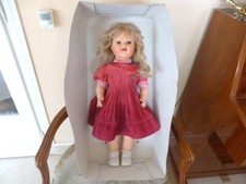 Beau Bébé/poupée Raynal des années 50 en rhodoïd - 56 cm. Florence