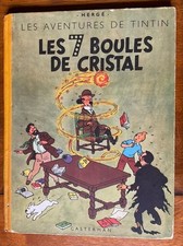 BD- Tintin Les 7 Boules de