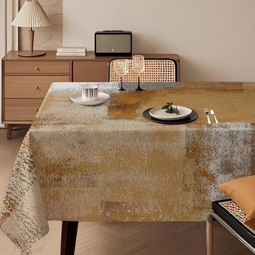 Nappe table orange 140 x - table,