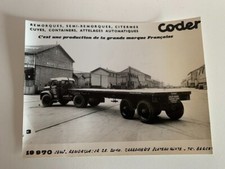 Ancienne Photo Camion BERLIET Plateau Mixte TR Coder CONAKRY # 12
