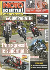 MOTO JOURNAL N°1898 HUSABERG 570 FS /KTM 690 SMC / YAM XT 660 X / SUZ GSX 1250FA