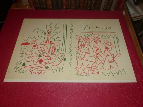 Art xxe picasso lithographie - xxe,