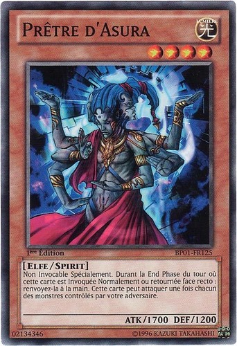 Prêtre d asura - yu-gi-oh!, d'asura