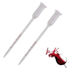 2Pcs VinomèTre en Verre 025