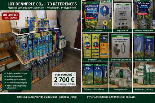 Lot important dennerle - lot, co₂