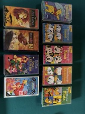 Cassettes VHS Walt Disney Le Roi Lion…