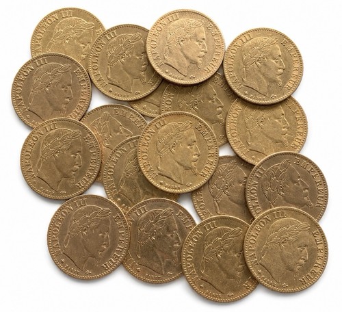France francs napoléon - 10,