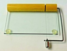 PLATEAU PLAT DE SERVICE COUTEAU FIL COUPE A FROMAGE FOIE GRAS BEURRE