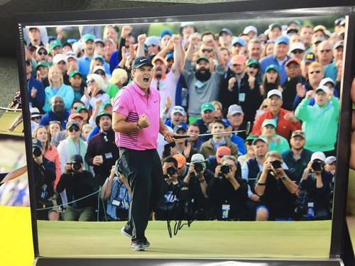 Patrick reed autographed 11x14 - autographed,