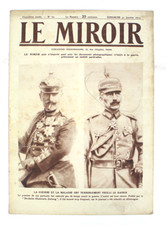 Magazine Français " Le miroir " -  31 Janvier 1915 ( matériel original ! )