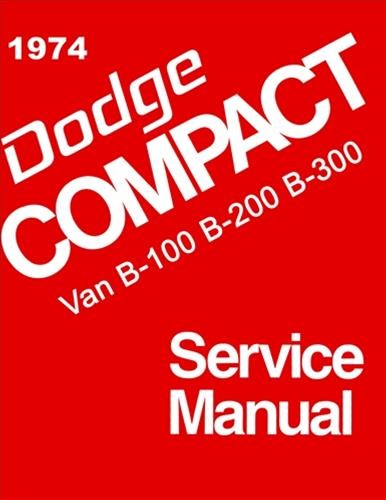 1974 dodge van - 1974, manuel