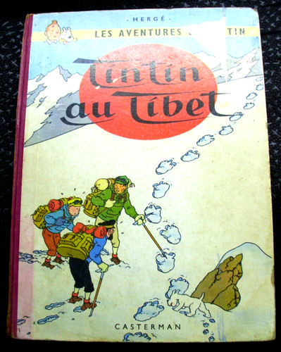 Tintin tibet française - tintin,