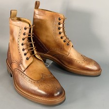 Bottes À Lacets Wingtip En