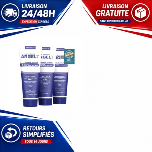 Gel massage argel 120 - 7,