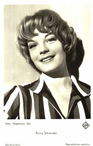 Romy schneider carte postale - schneider, *