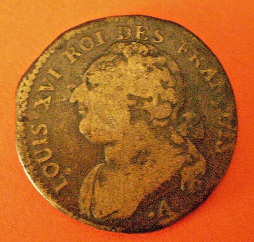 Pièce deniers de 1791 - pièce,