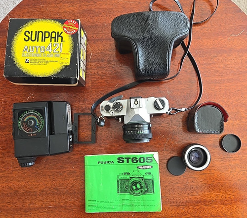 Fujica st605 with lens and - with,