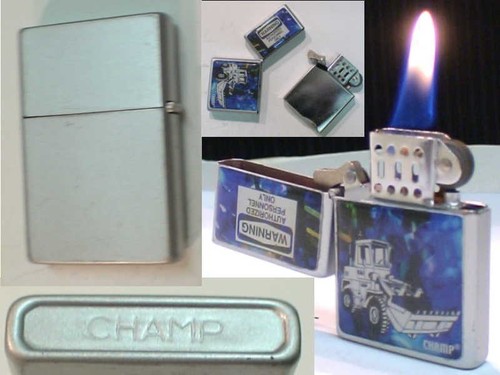 Briquet ancien champ slim - briquet, -champ