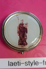 N17505 Custode Boite À Hostie Ancienne Vintage Religieux Collection 