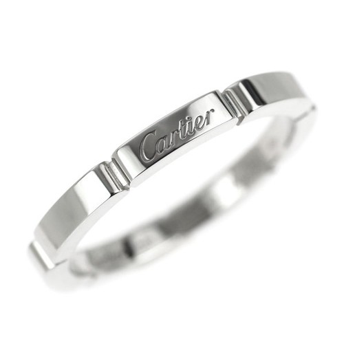 Bague cartier k18wg - k18wg, maillon