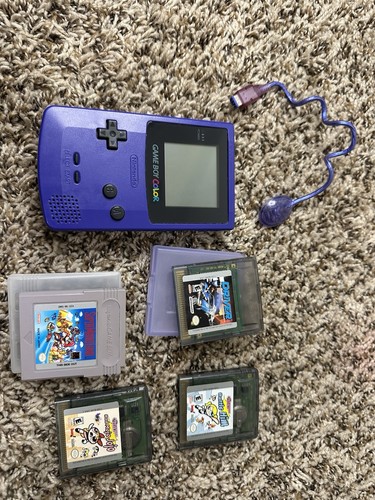Gameboy color grape purple - gameboy,