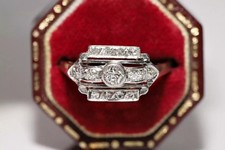 Bague FN art déco style