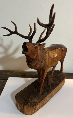 Brame cerf bois - brame, (raire)