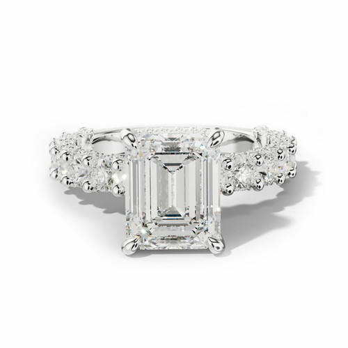 Bague fiançailles sertie - de,