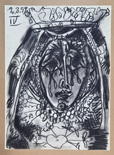 Lithographie noir et blanc