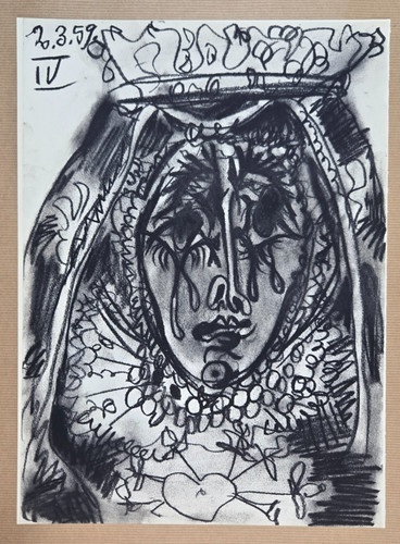 Lithographie noir blanc - noir,