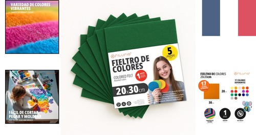 Pack feuilles de feutrine - pack,