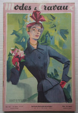 " Modes et Travaux " :  n°615 de 1952...Maggy Rouff-Poupée Françoise-Marseille