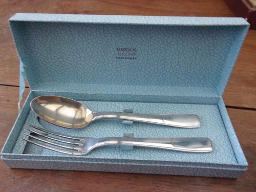 Couvert ancien metal - ancien, .