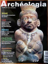 Magazine Archéologia N°368 juin 2000